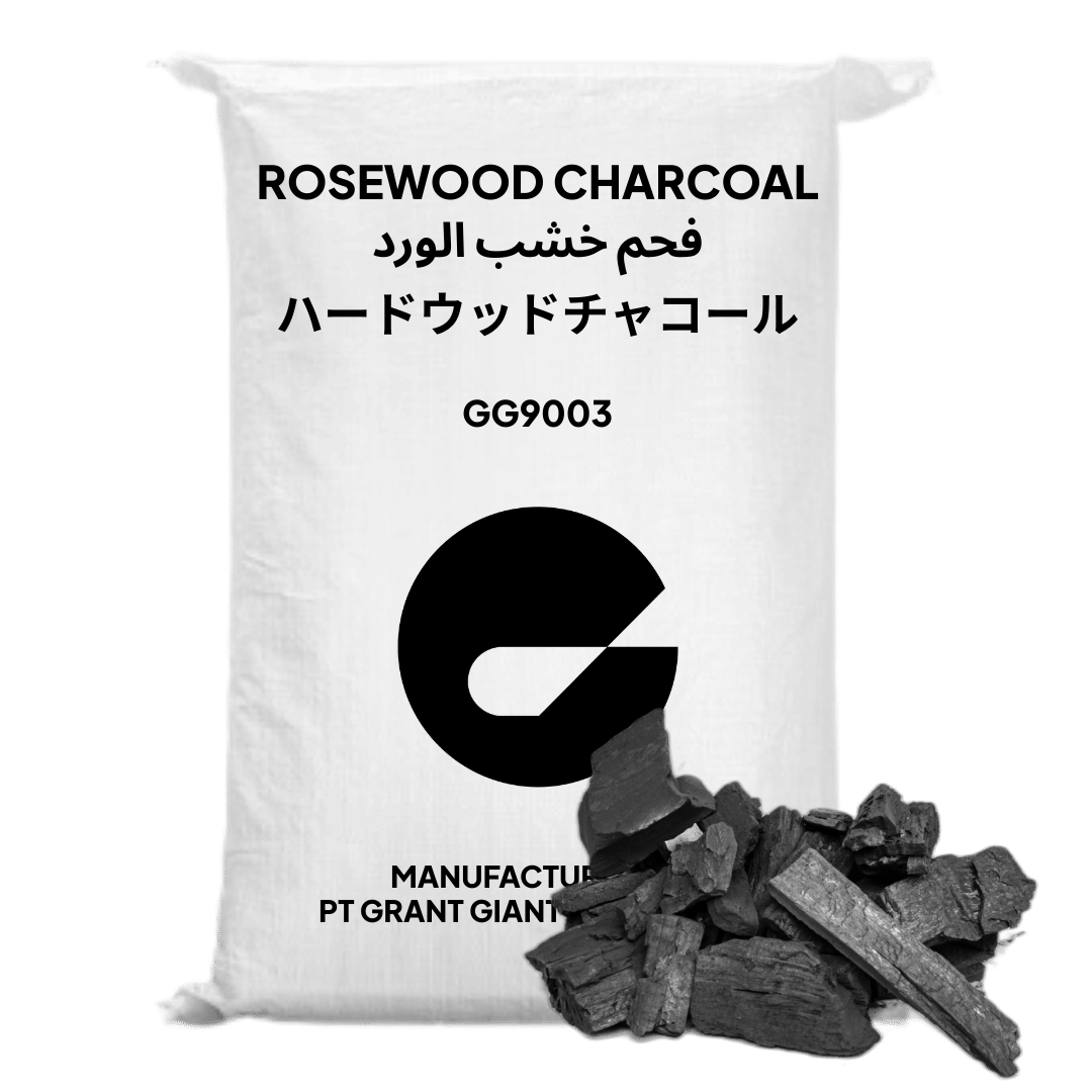 Rosewood Charcoal Bag